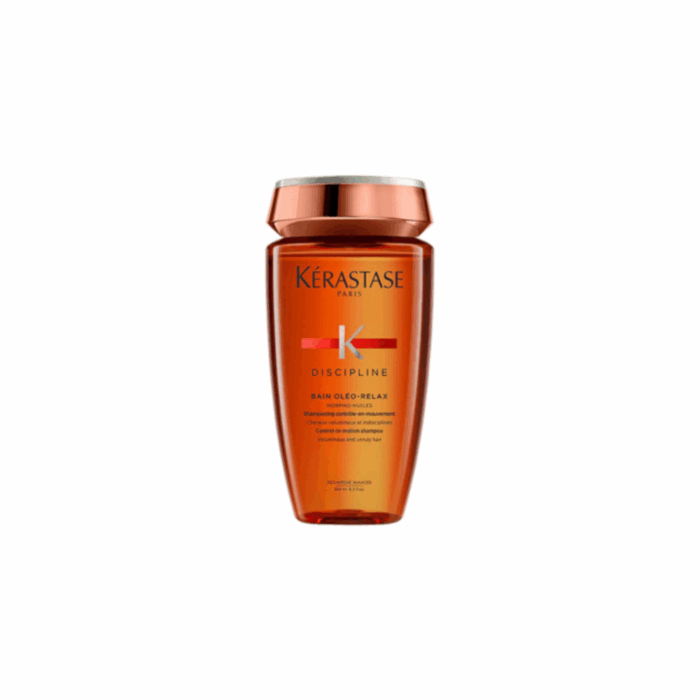 KERASTASE Shampoo Anti-Frizz Cabello Voluminoso E Indisciplinado Bain Oléo-Relax Discipline 250ml - Imagen 1