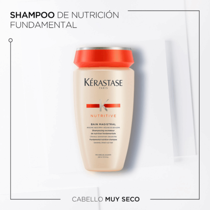 KERASTASE Shampoo Nutritive Magistral para cabello muy seco 250 ml - Imagen 2
