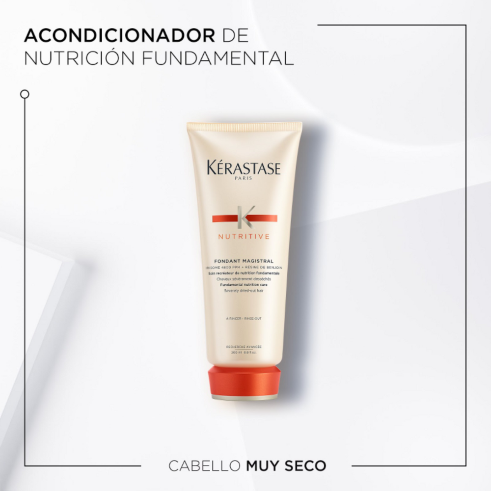 152 KERASTASE ACONDICIONADOR DE NUTRICIÓN FONDANT MAGISTRAL PARA CABELLO MUY SECO 200ML - Imagen 2